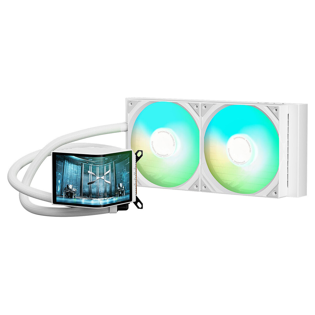 TRYX PANORAMA ARGB 280 – Blanc