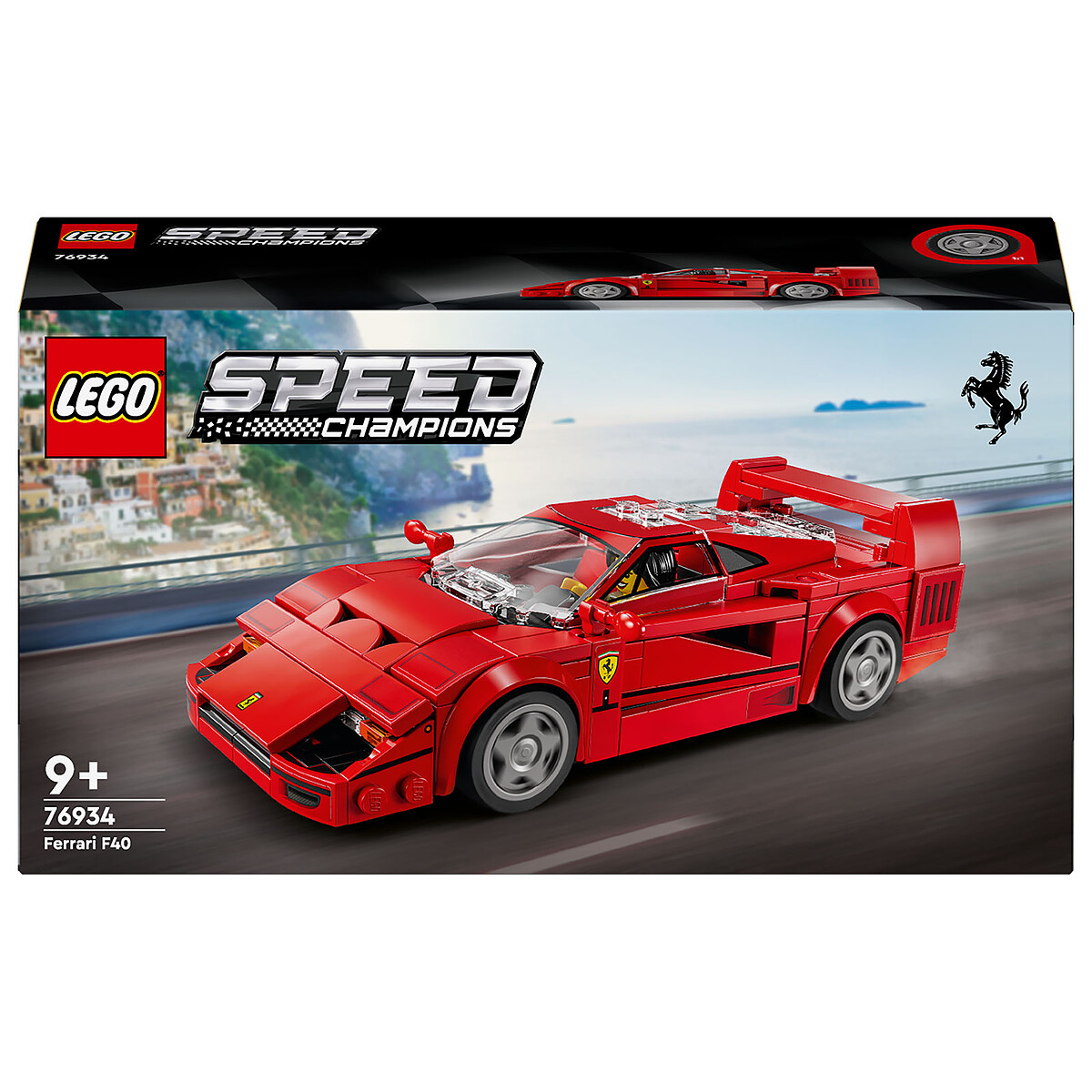 Lego Speed Champions Supercar Ferrari F40 76934 Lego La Boîte - vue 3