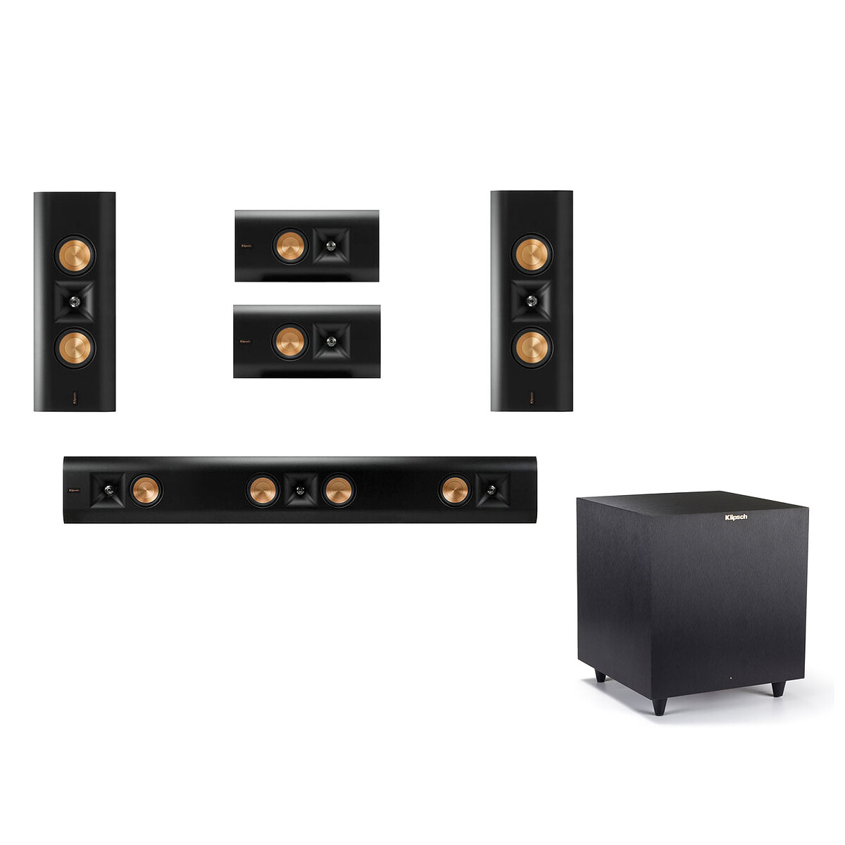 Klipsch Kit RP Enceintes Murales PM 5.1 - Klipsch