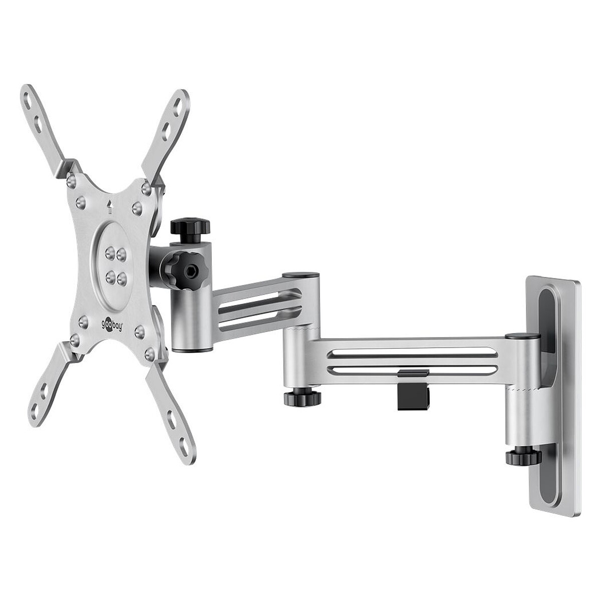 Goobay Caravan TV Mount 380 pour TV de 13" à 43" - Argent - Goobay