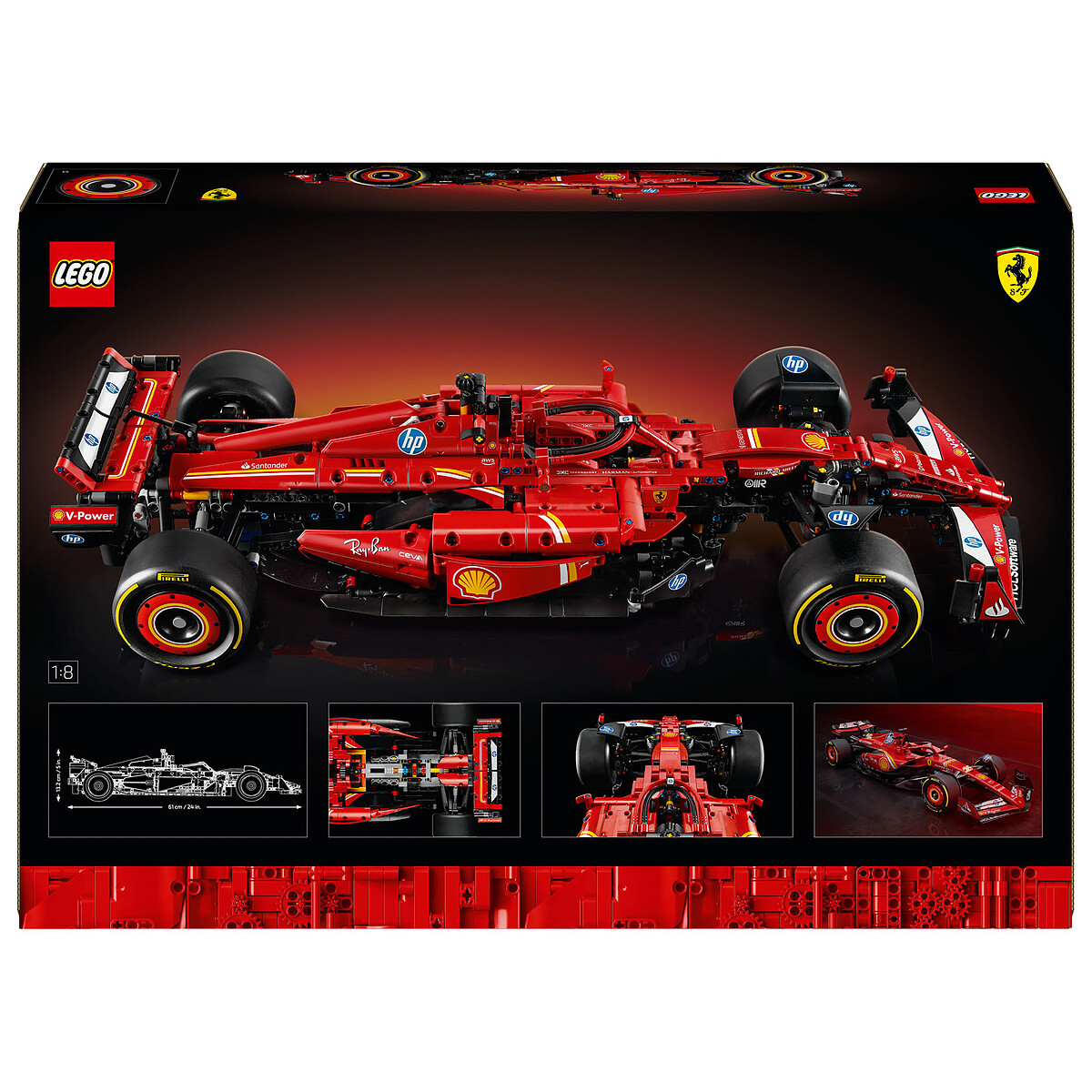 Lego Technic F1 Oracle Bull Racing Rb20 42206 Lego La Boite - vue 8