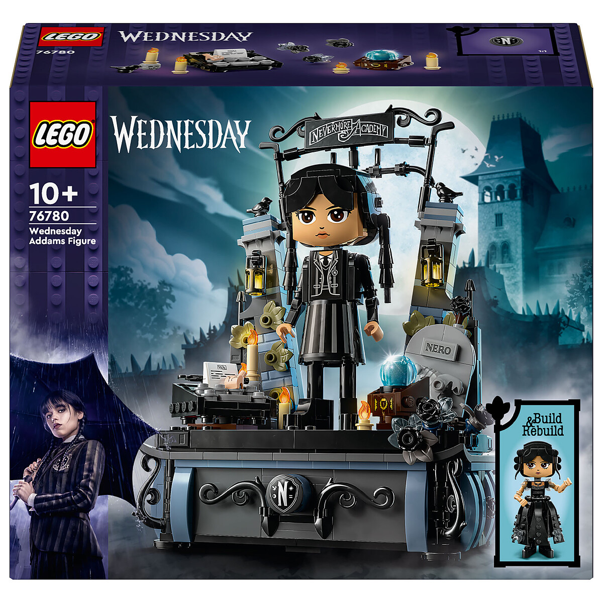 LEGO Wednesday 76780 Figurine de Mercredi Addams