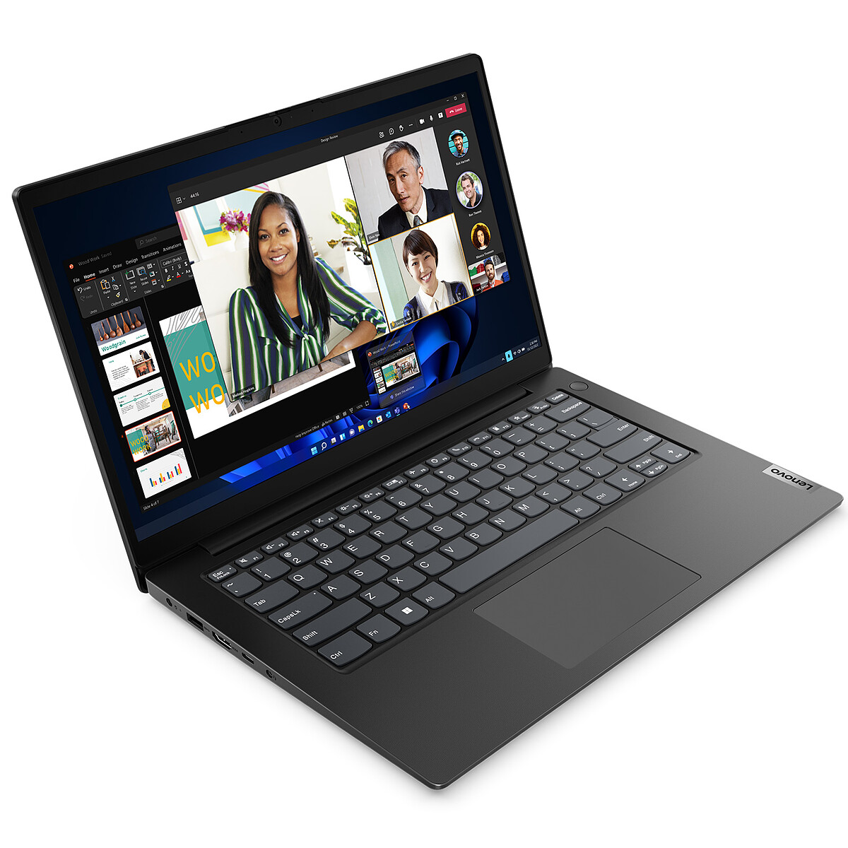 Intel N100 8 Go SSD 256 Go 14" LED Full HD Wi-Fi 5/Bluetooth Webcam Windows 11 Professionnel