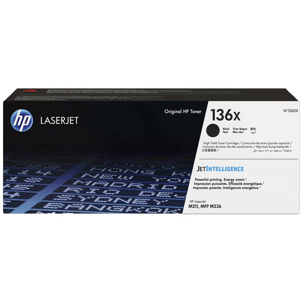 HP 136X Noir (W1360X)