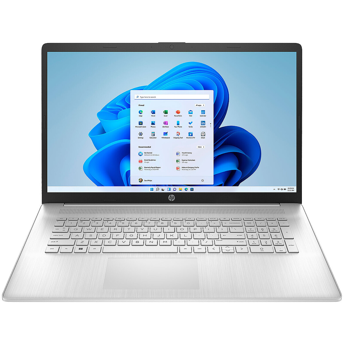 Intel Core i3-1125G4 8 Go SSD 512 Go 17.3" LED Full HD Wi-Fi AC/Bluetooth Webcam Windows 11 Famille