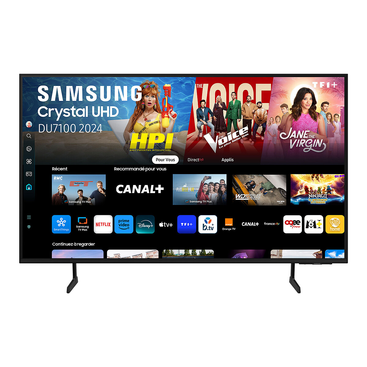Samsung LED TU55DU7100K - vue 2