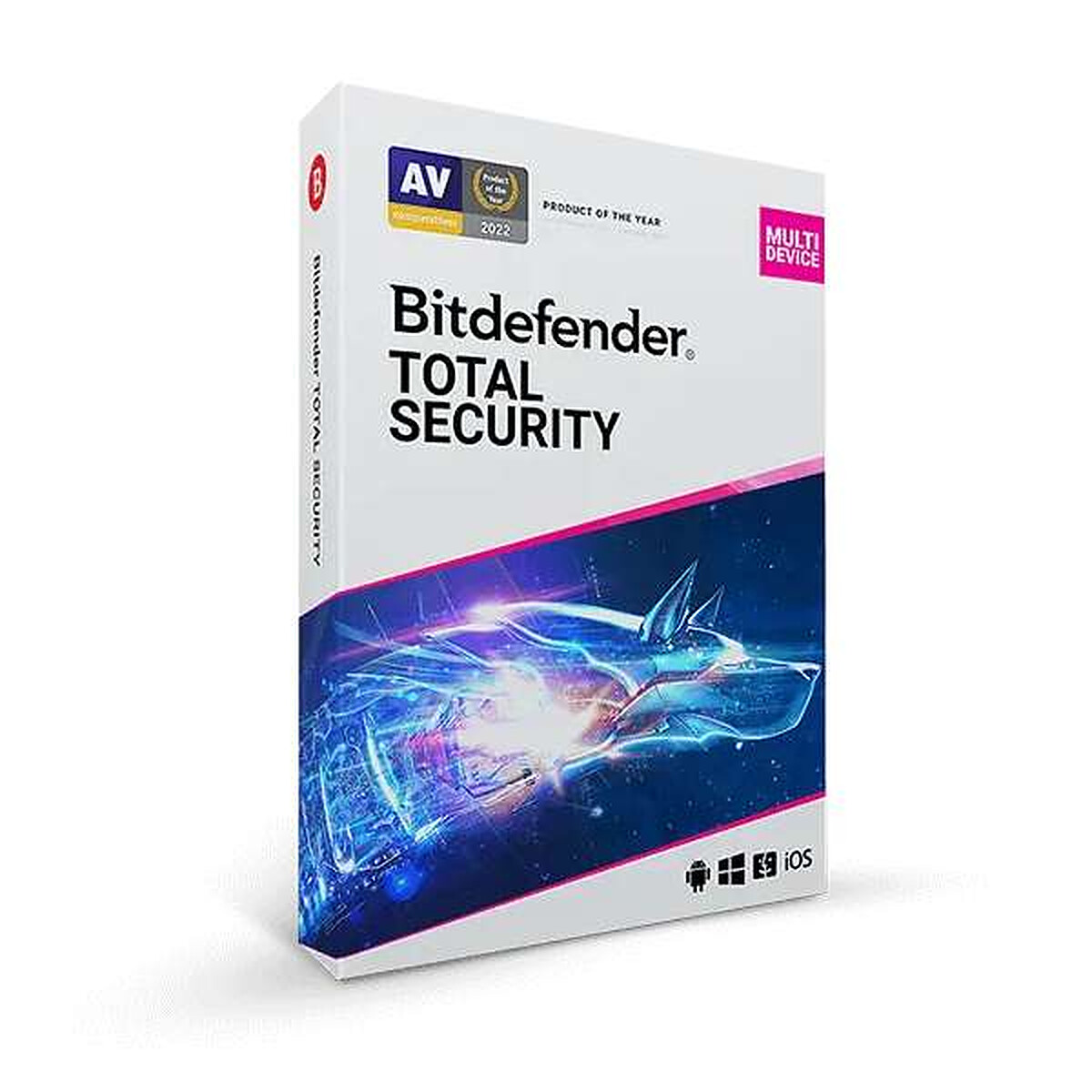 Bitdefender Total Security – Licence 1 an pour 5 appareils