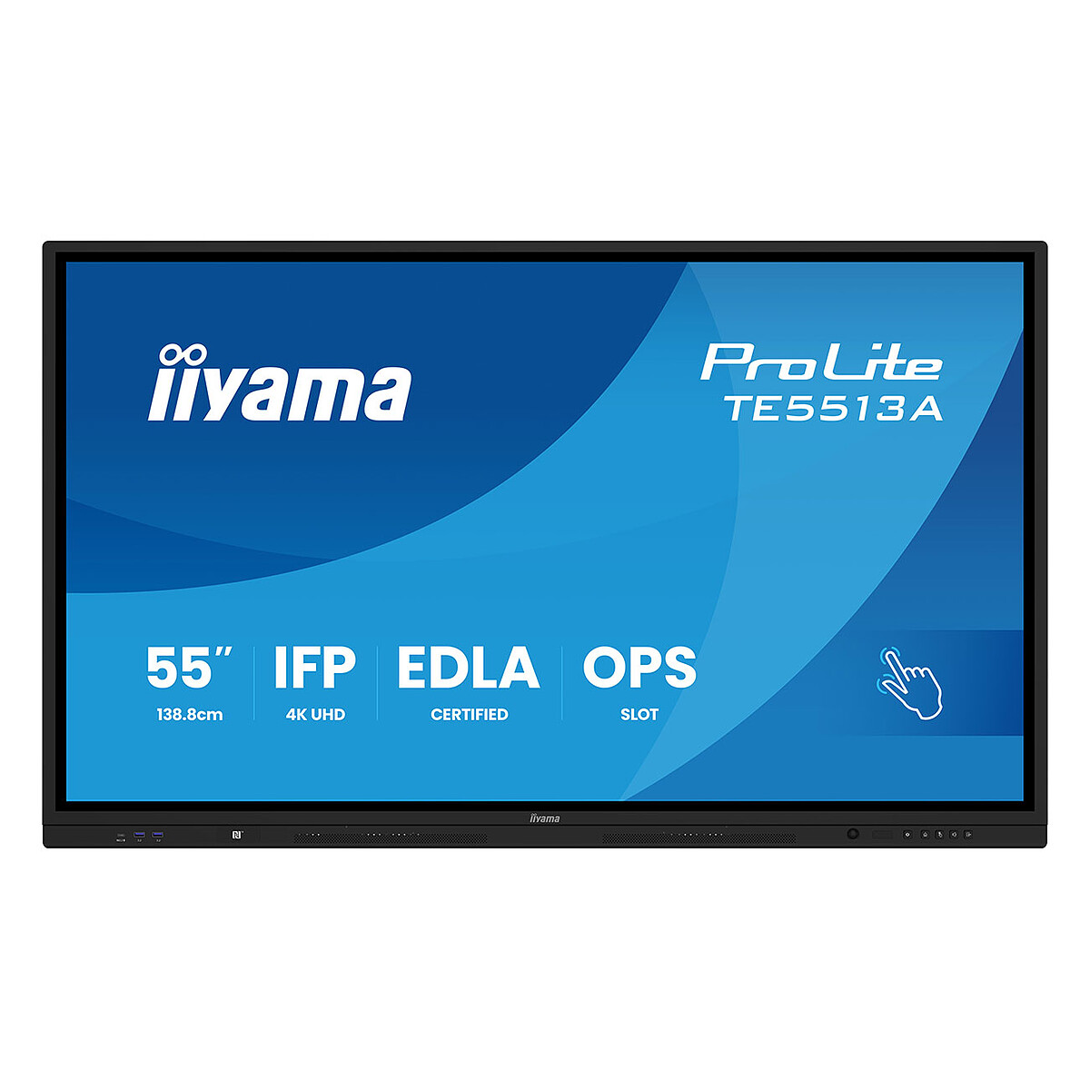 Iiyama Affichage interactif TE5513A-B2AG 4K UHD 55 pouces