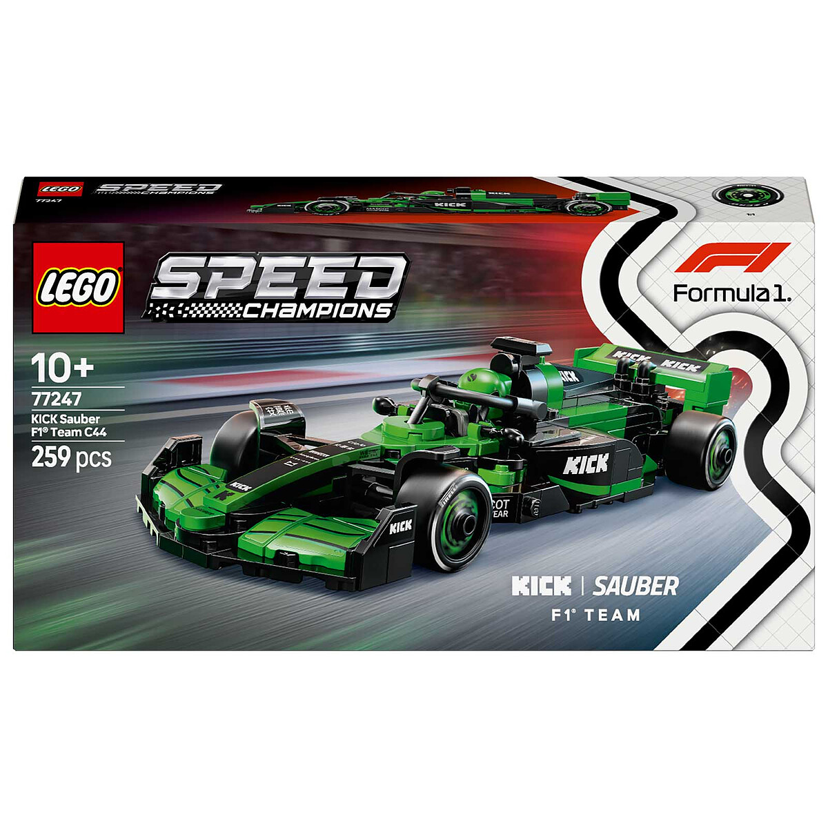 LEGO Speed Champions 77247 Voiture F1 KICK Sauber Team C44