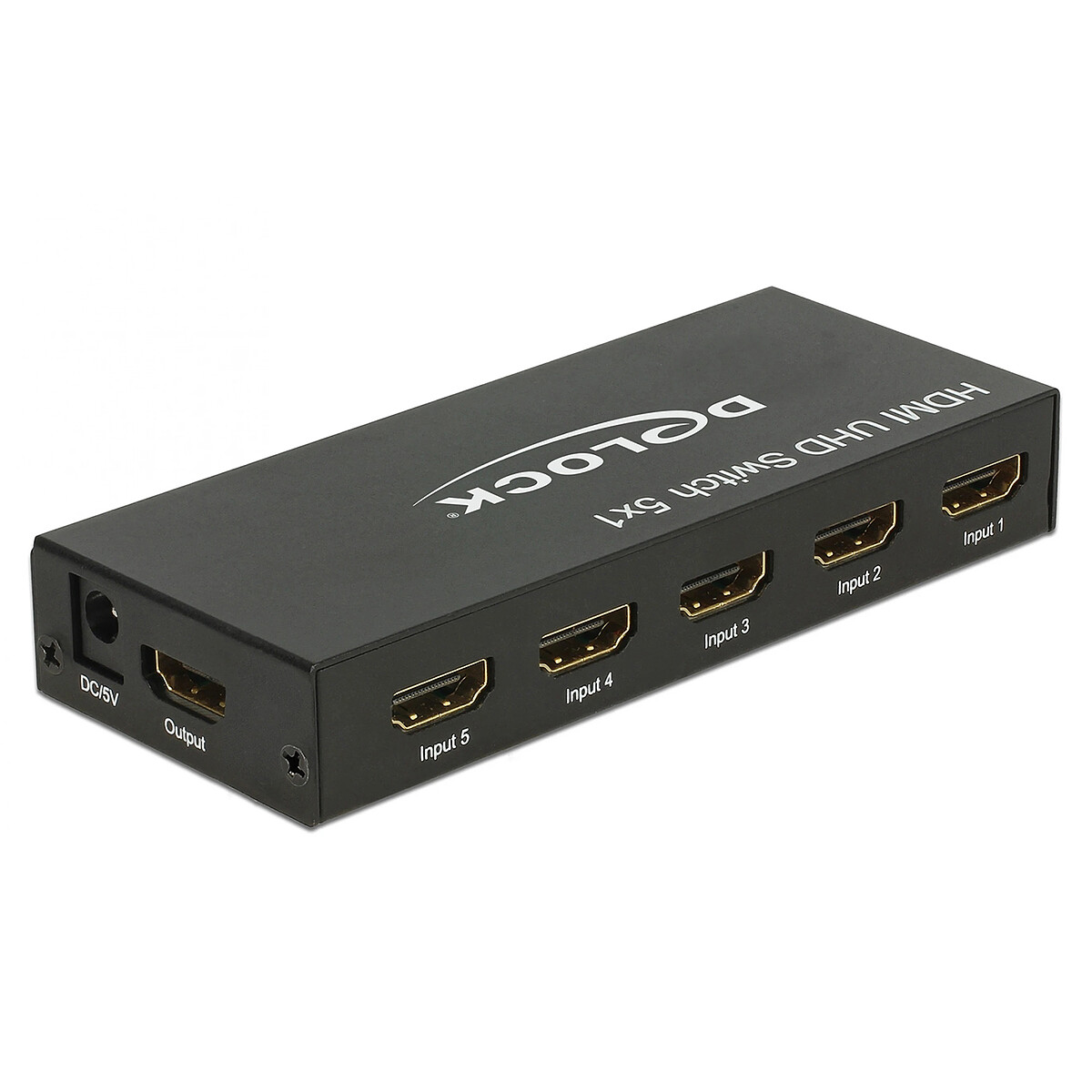 DeLock Commutateur HDMI 5 ports 4K @ 60 Hz - Delock