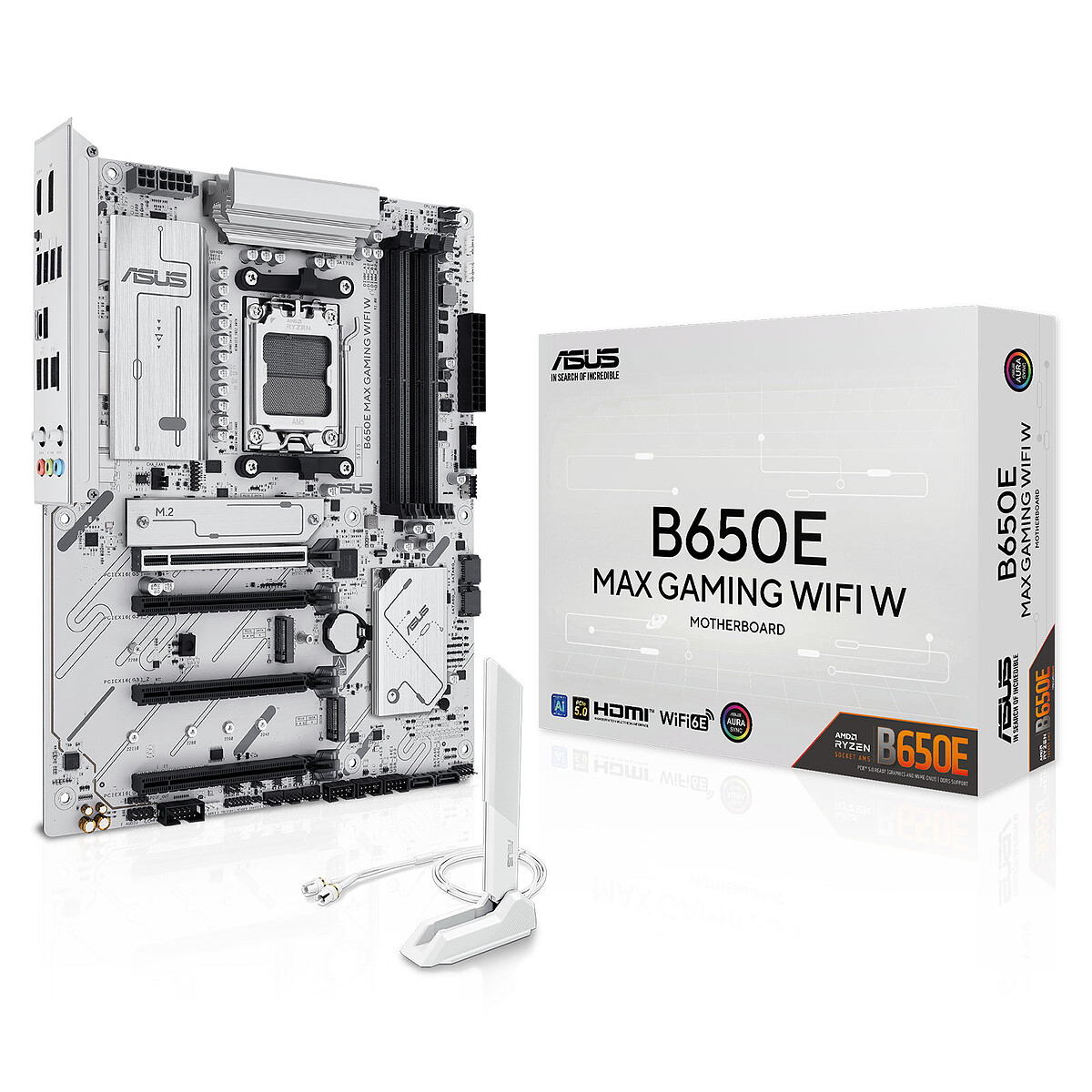 ASUS B650E MAX GAMING WIFI W AMD B650 Emplacement AM5 ATX Neuf - vue 5