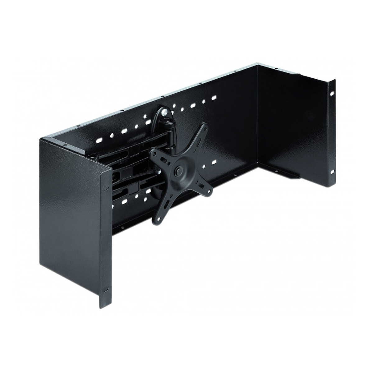 DeLock Support de fixation d'écran LCD VESA pour rack 19" 4U - Delock