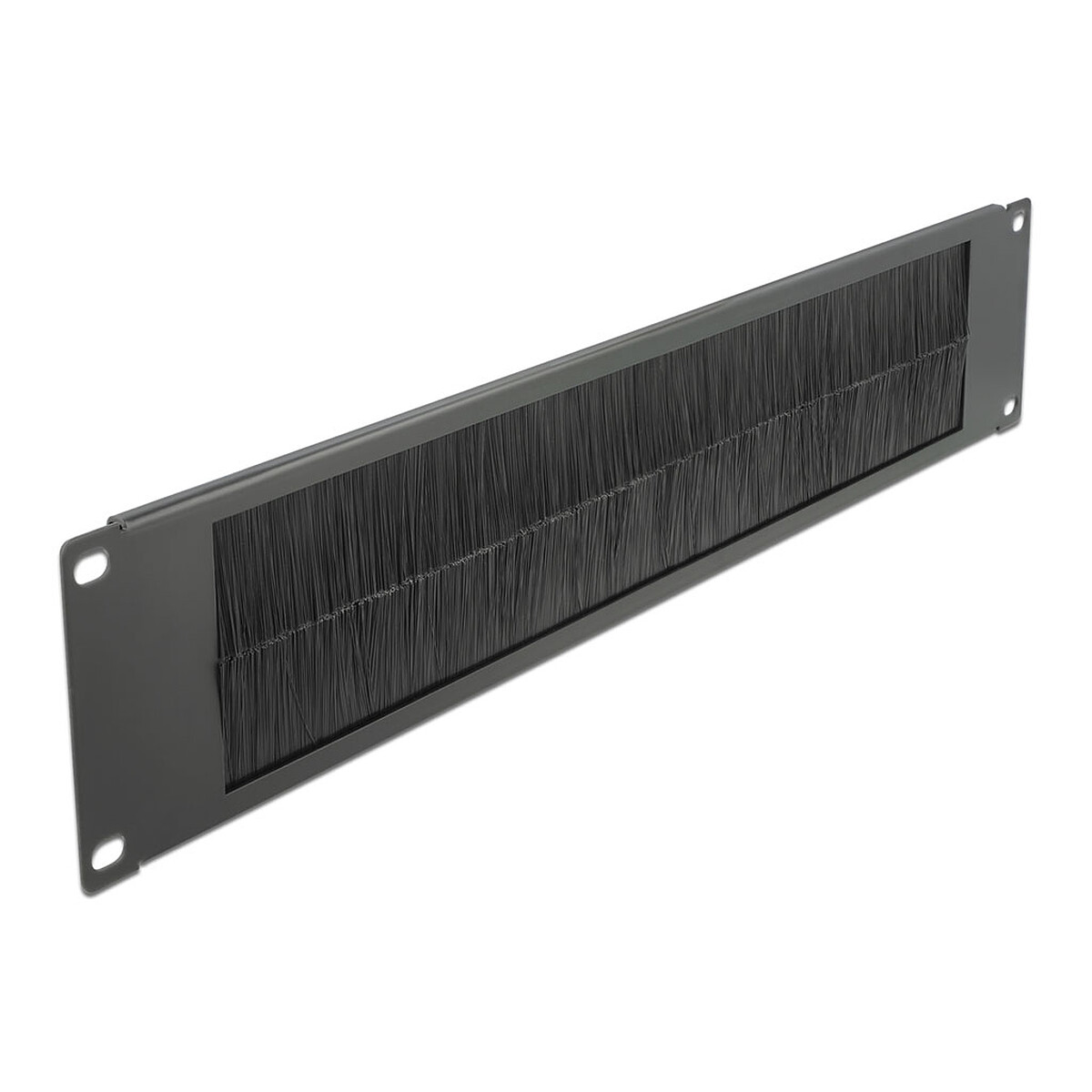 Delock Bande passe-câble à brosse 2U 19"