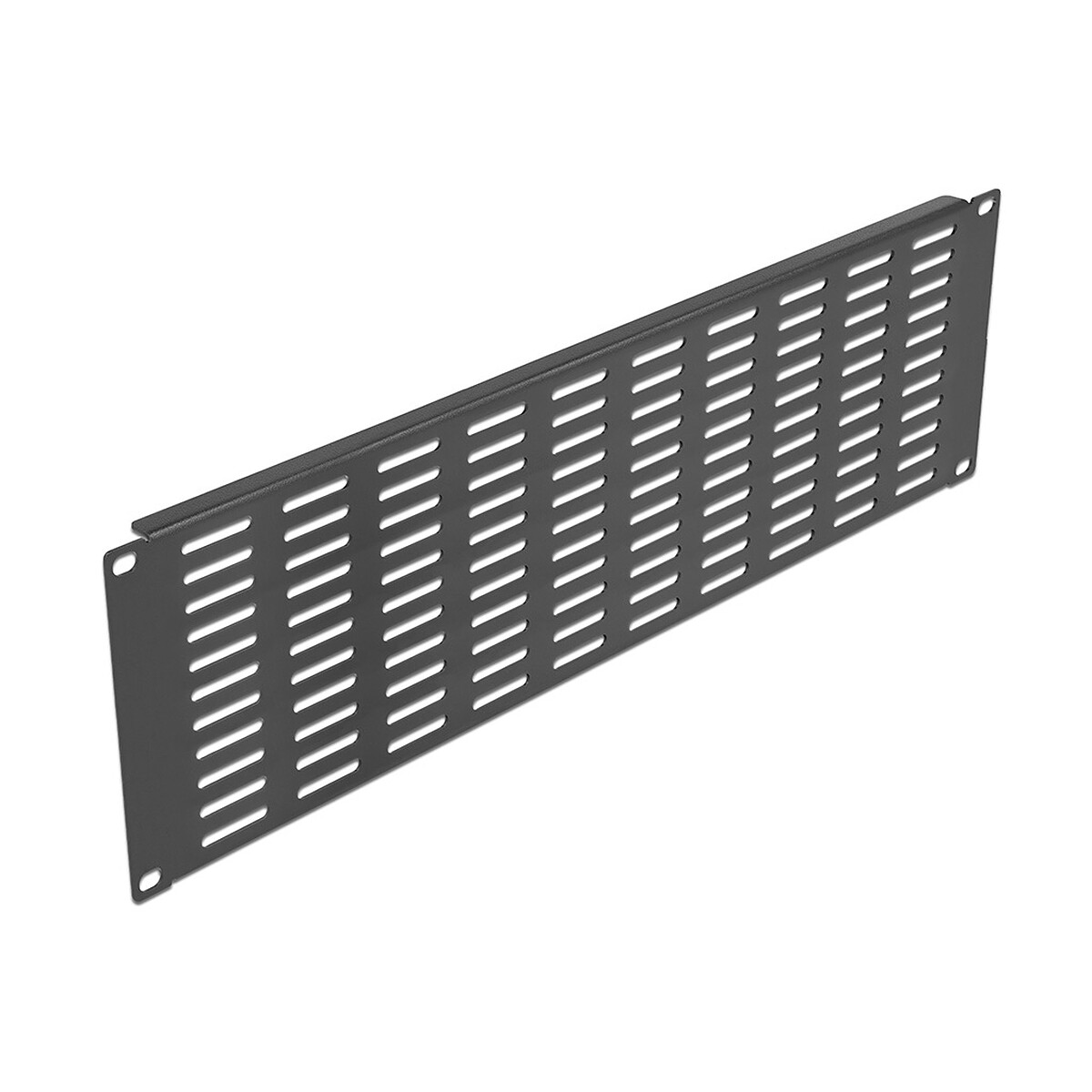 DeLock Panneau de ventilation avec évents verticaux 3U pour rack 19" - Noir - Delock