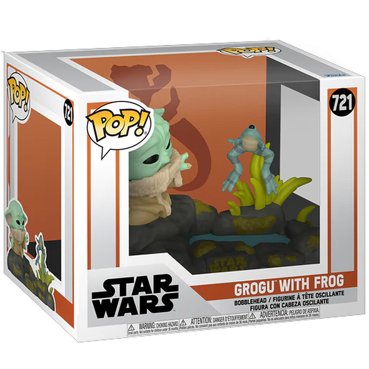 Funko Pop! Star Wars Mandalorian Din Grogu Grenouille - Funko