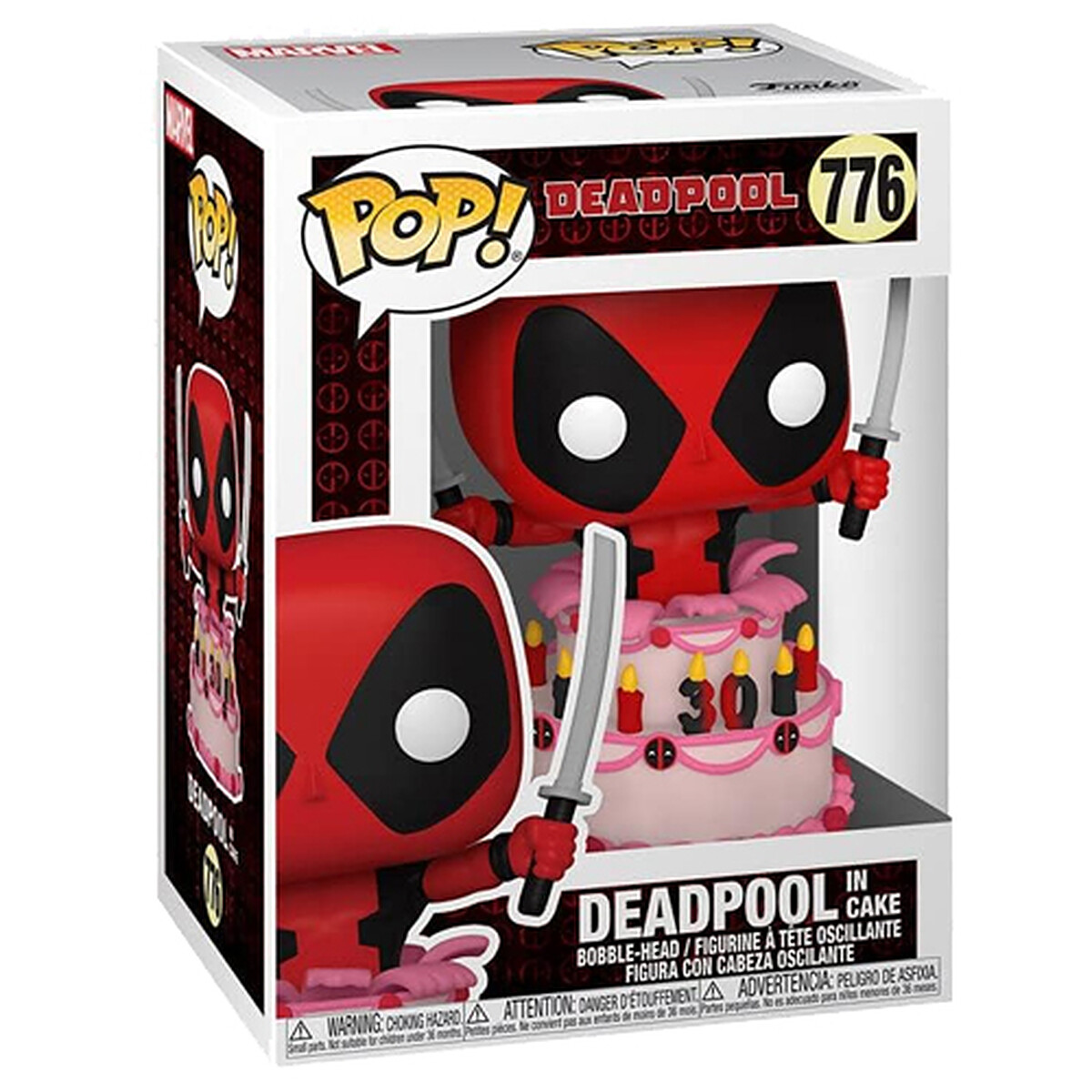 Funko Pop! Deadpool Gâteau Anniversaire