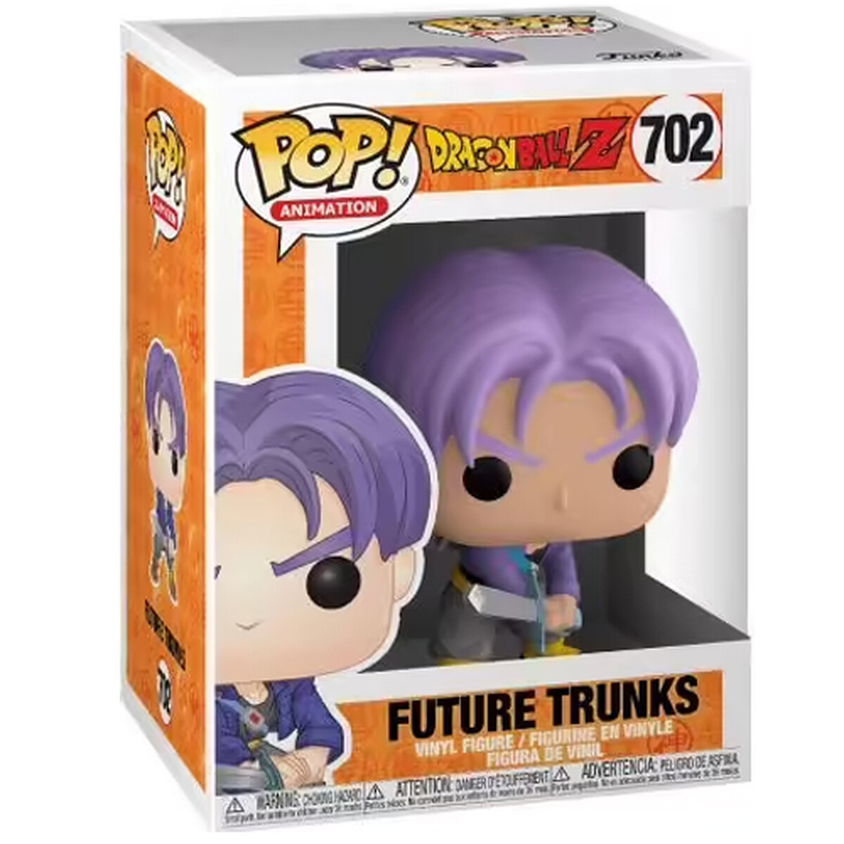 POP Animation: DBZ Trunks - vue 2