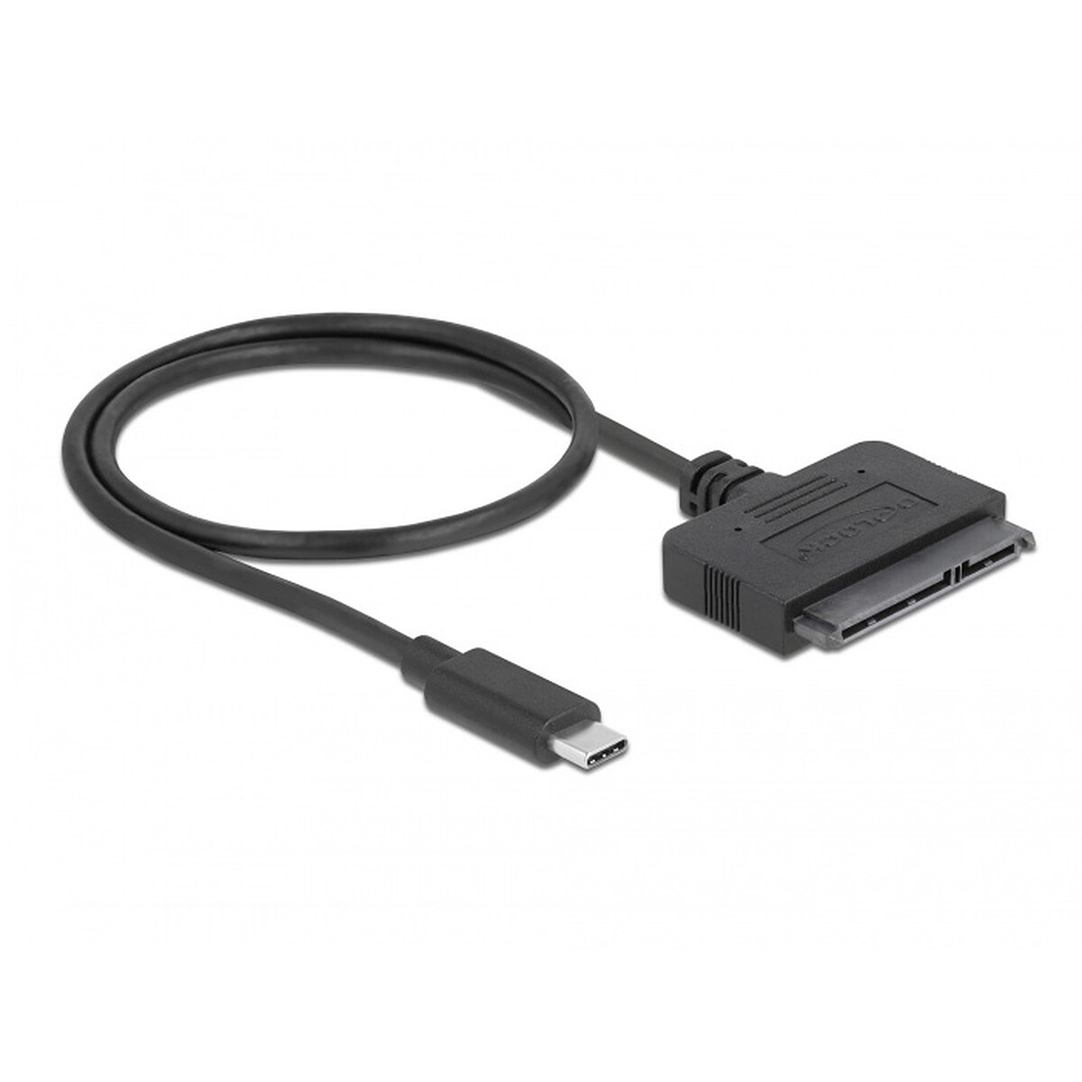 DeLock Adaptateur USB-C 3.1 (10 Gb/s) pour disque dur 2.5″ SATA 6 Gb/s à 22 broches femelle