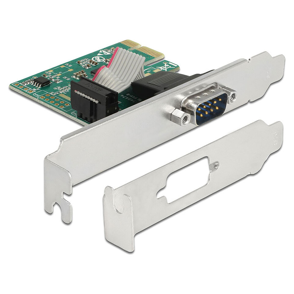 DeLock Carte Contrôleur PCI-Express vers RS-232 D-Sub - Delock