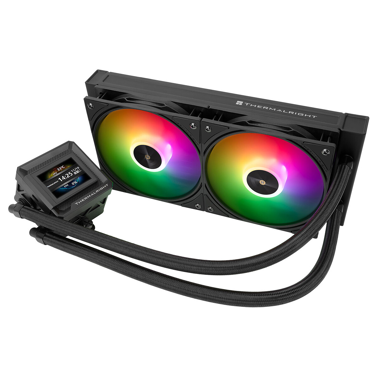 Thermalright Frozen Warframe 240 SE ARGB – Noir