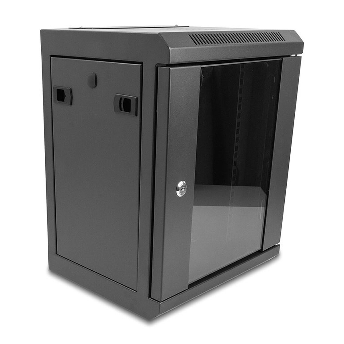 DeLock Armoire réseau 10" avec porte vitrée 8U Noire - Delock