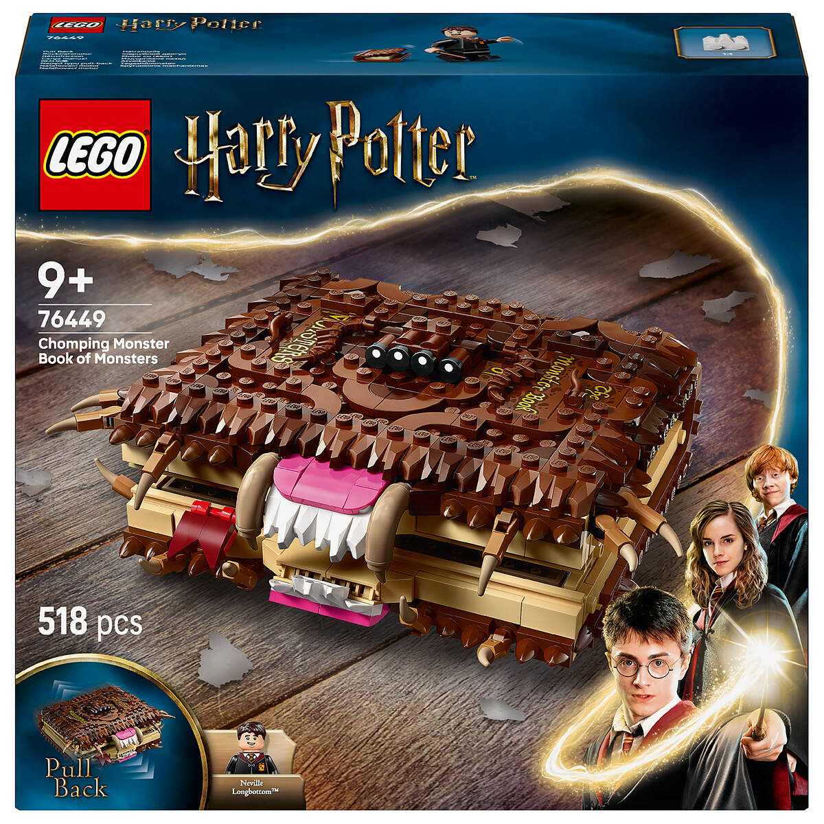 LEGO Harry Potter 76449 Le Monstrueux Livre Des Monstres