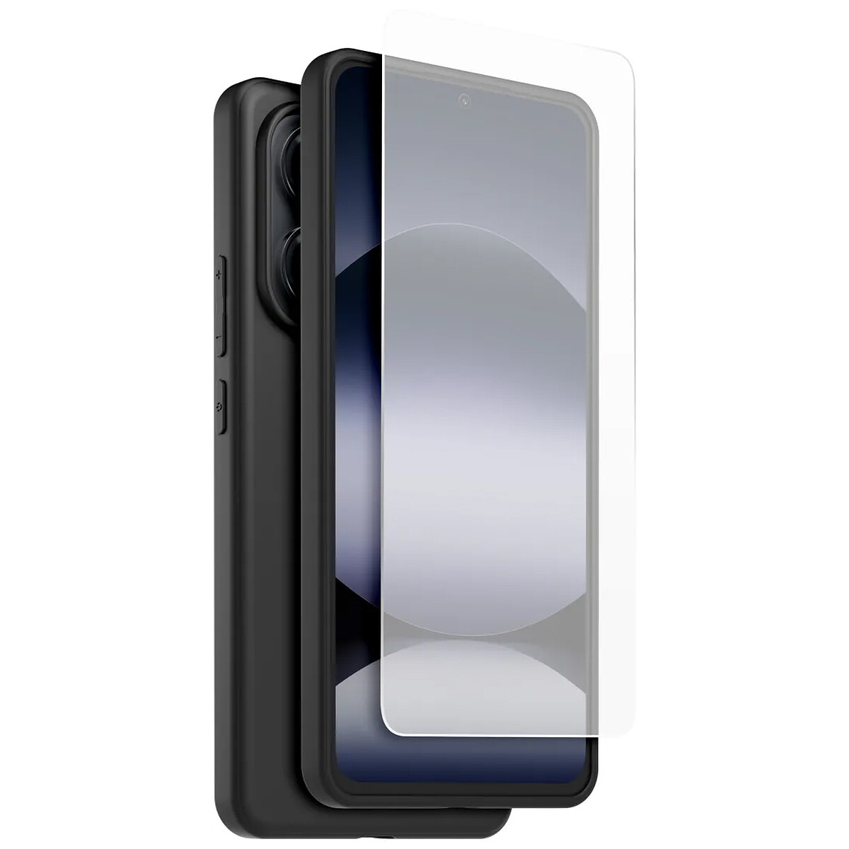 Pack Coque arrière semi rigide Made For Xiaomi et Protège écran en verre trempé pour Redmi Note 14 5G et - vue 3