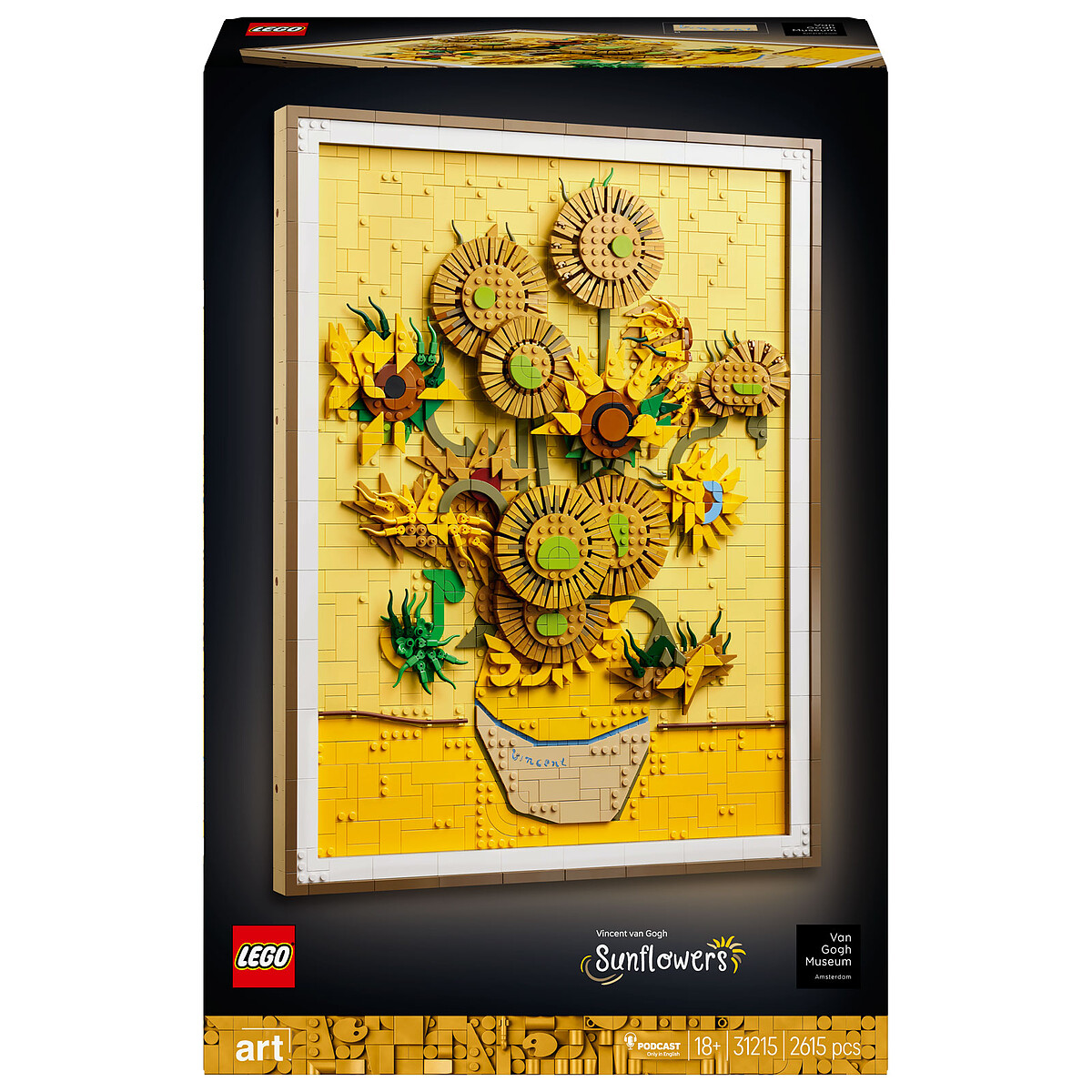 LEGO Art 31215 Vincent van Gogh - Les Tournesols
