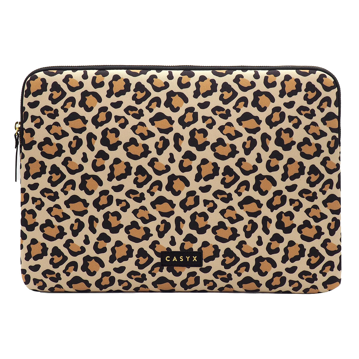 Casyx Pochettes Ordinateur 13″ Léopard des Sables