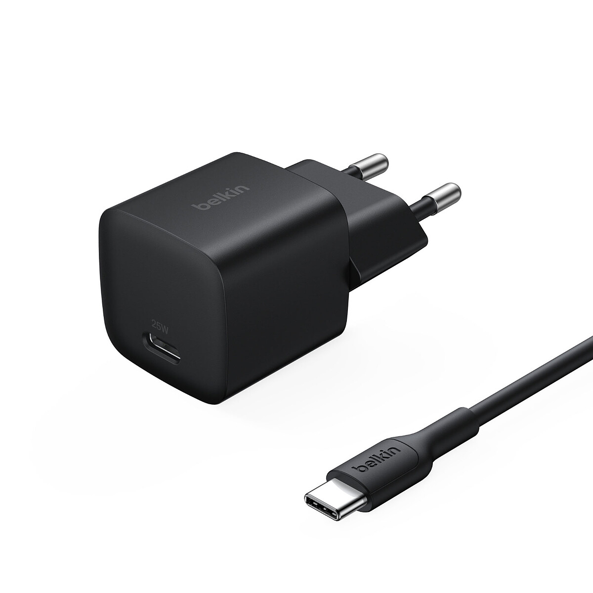 Belkin BoostCharge Chargeur secteur USB C + Câble USB C vers USB C