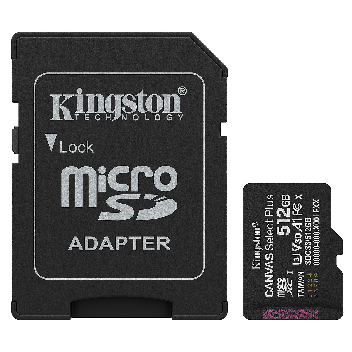 Kingston Canvas Select Plus SDCS3/512GB