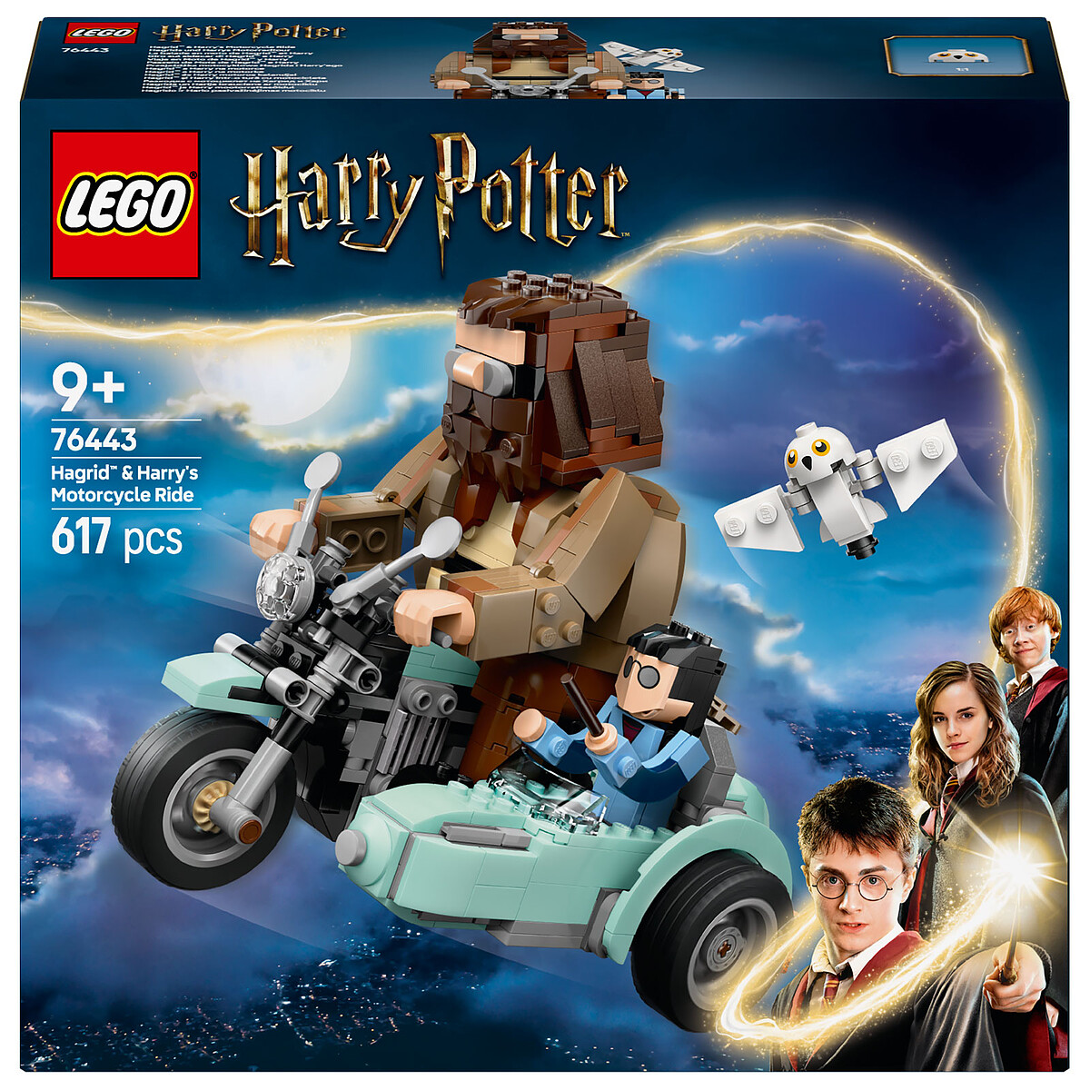 Lego La Balade En Moto De Hagrid 76443 Lego La Boite - vue 4