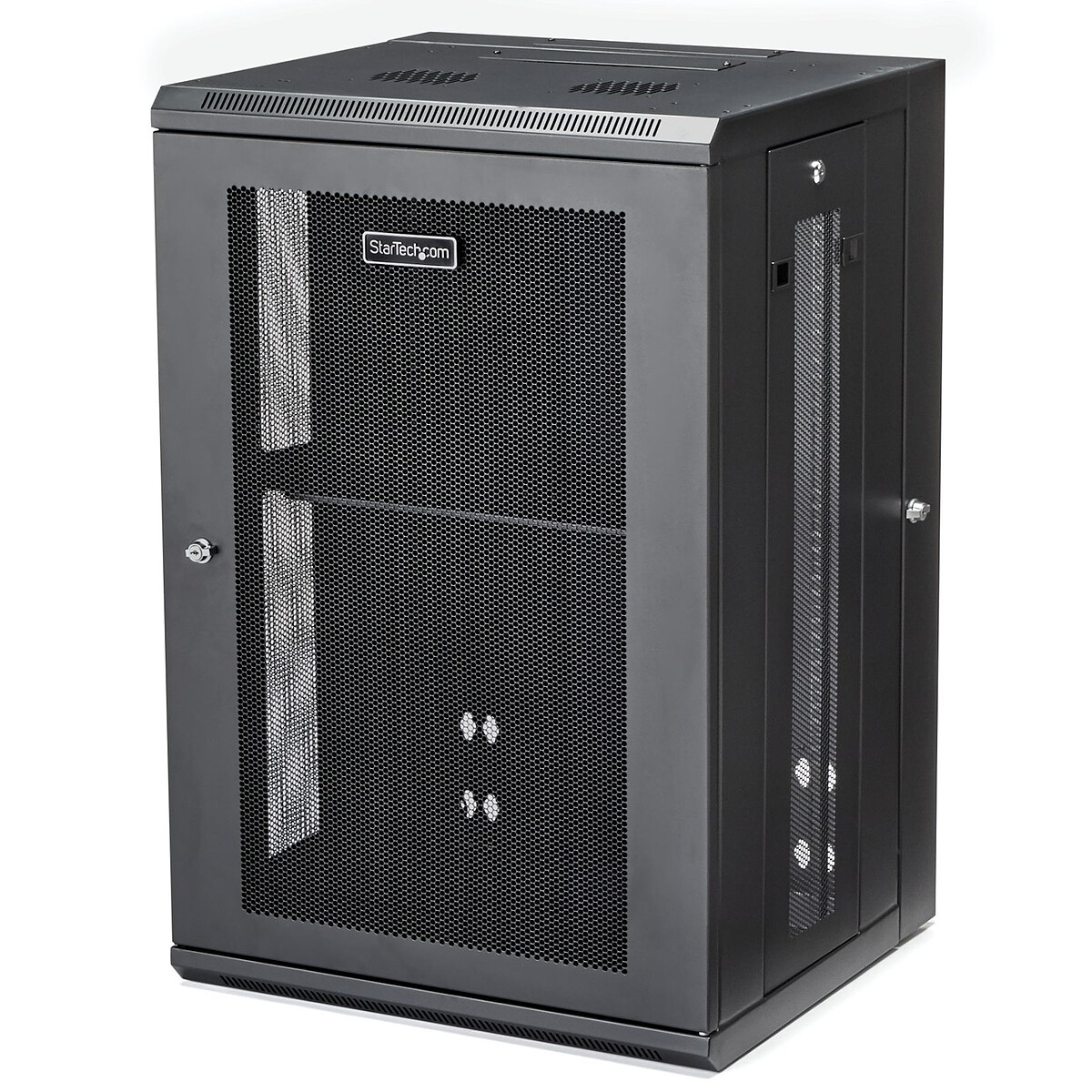 StarTech.com Armoire serveur 18U à 4 montants (RK1820WALHM) - Startech Com