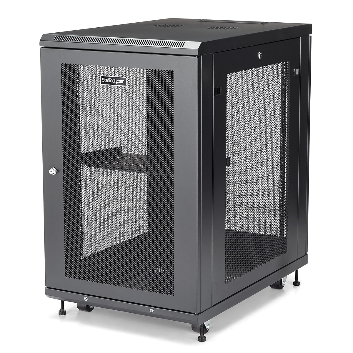 StarTech.com Armoire serveur 18U à 4 montants (RK1833BKM) - Startech Com