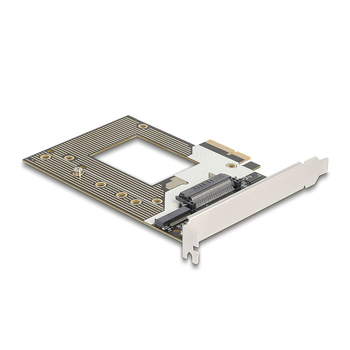 DeLock Carte Contrôleur PCI Express 4.0 x4 vers 1 x NVMe M.2 Key M ou emplacement U.2 - Delock
