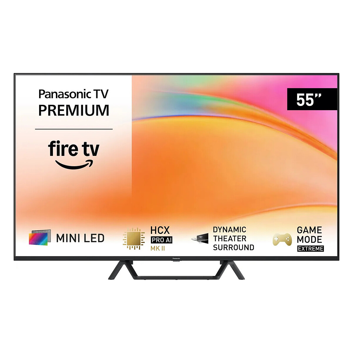 Panasonic TV 55W95BEG 55" 140 cm Mini LED Fire TV 2025 - vue 2