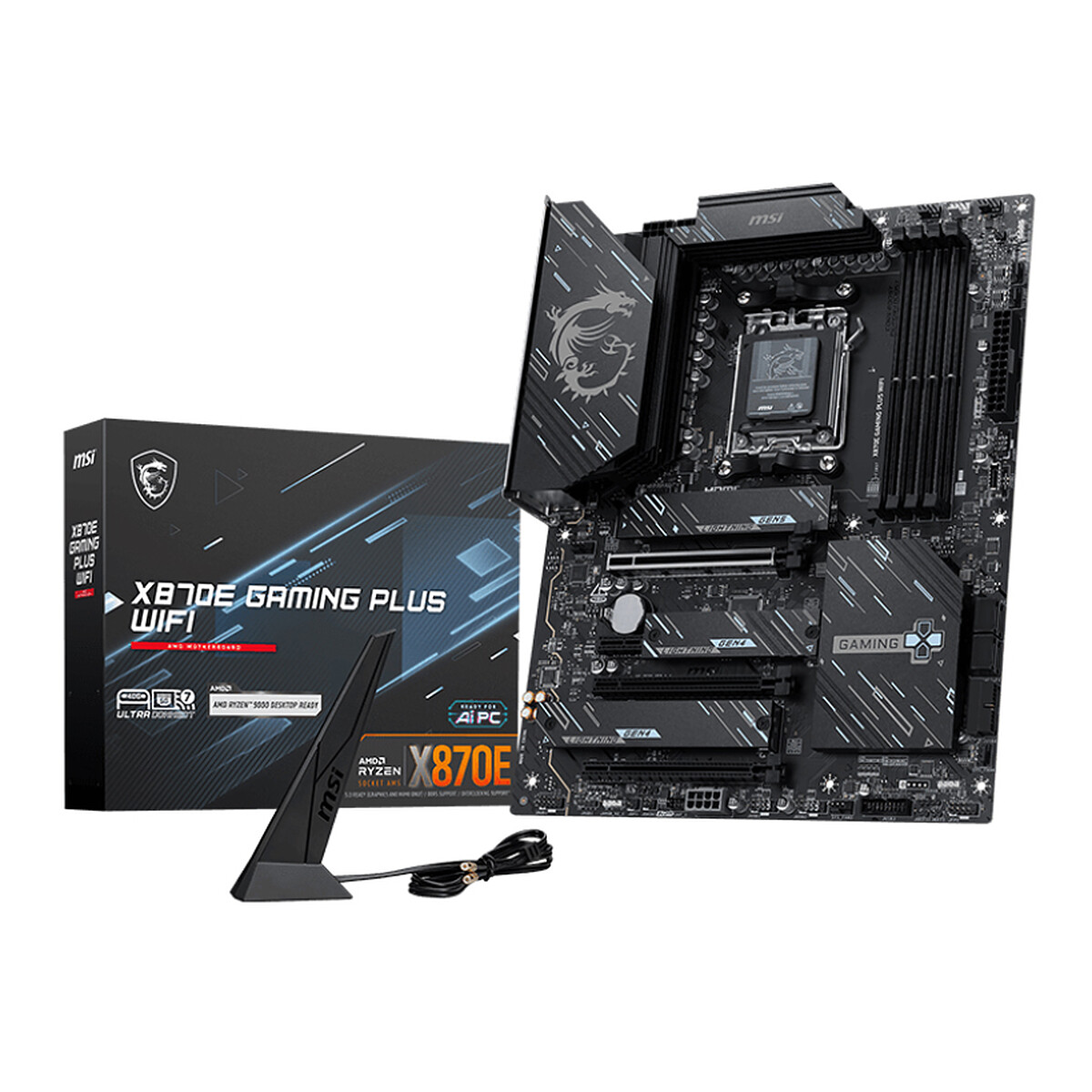 MSI MSI X870E GAMING PLUS WIFI - vue 6