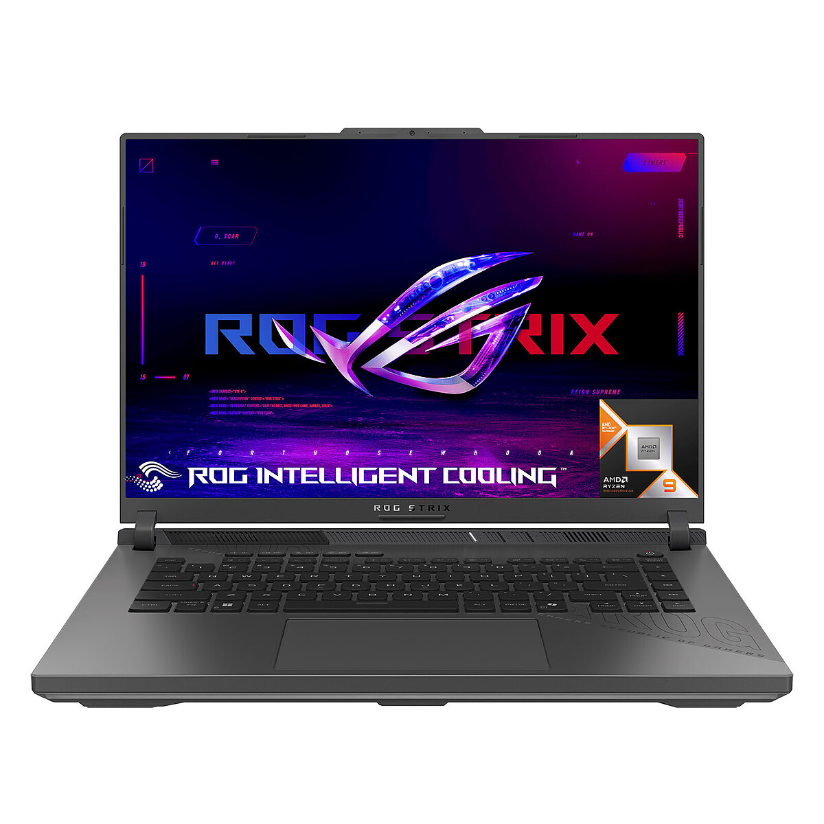 ASUS ROG Strix G16 G614PM DICRV106W 16 Ryzen 9 8940HX RAM SSD AZERTY - vue 5