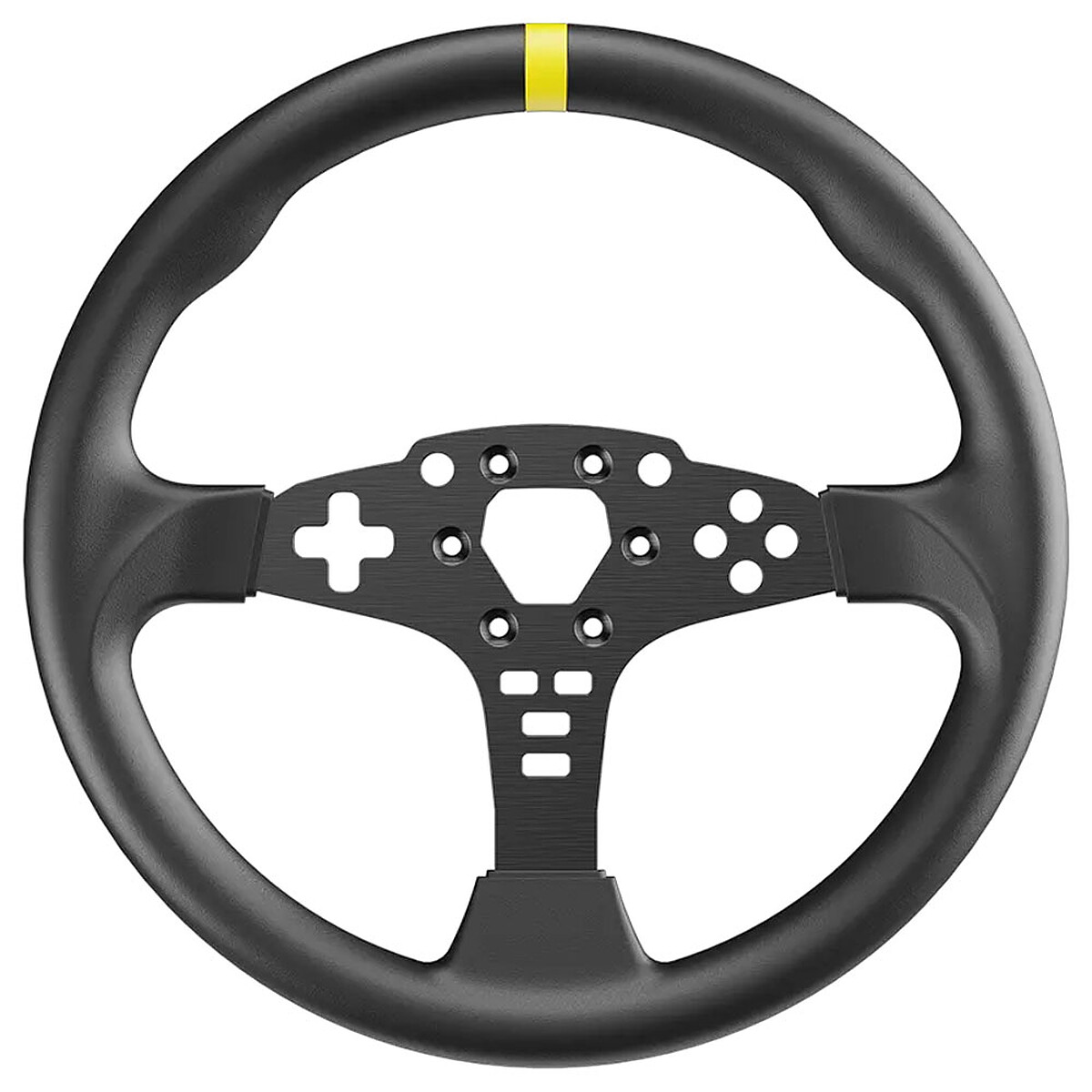 Moza Racing Volant de simulation - ES 12 - 12 pouces - Revêtement en cuir - Multi-plateforme