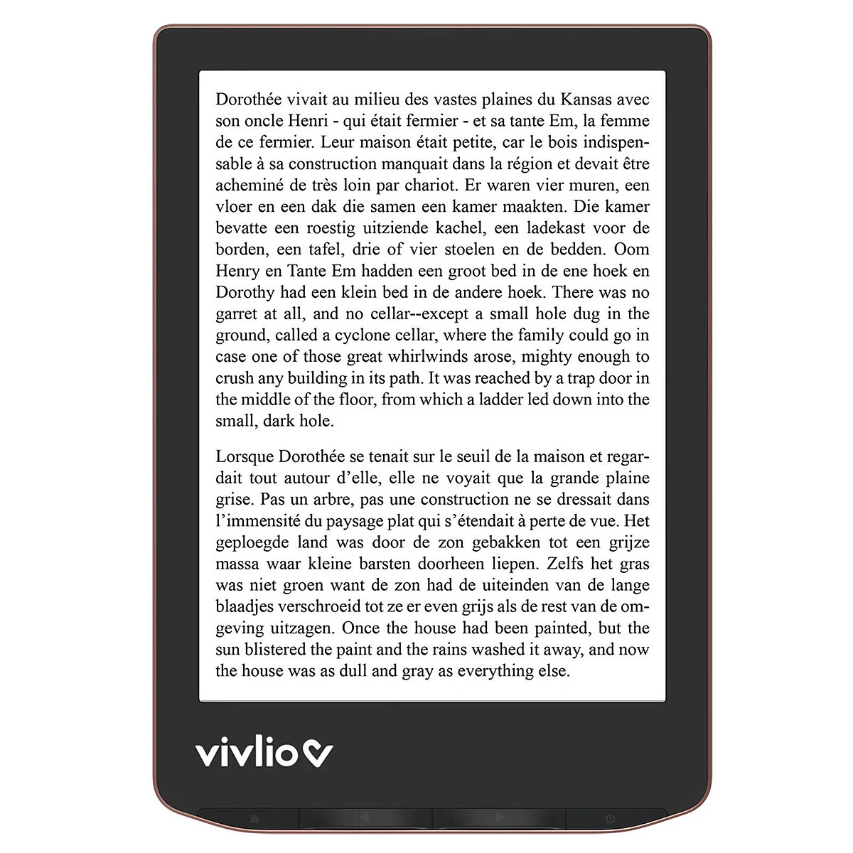 Liseuse ebook Vivlio HD 6 - vue 2