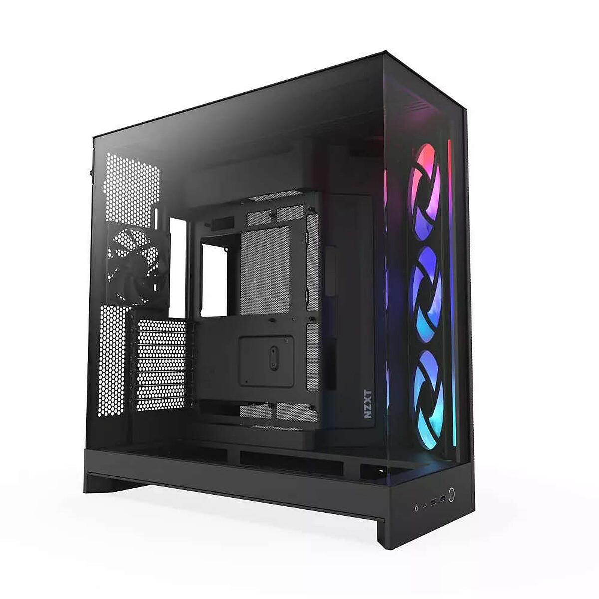 Boitier moyen tour NZXT H9 Flow RGB Ventilateurs RGB inclus CM H92FW R1