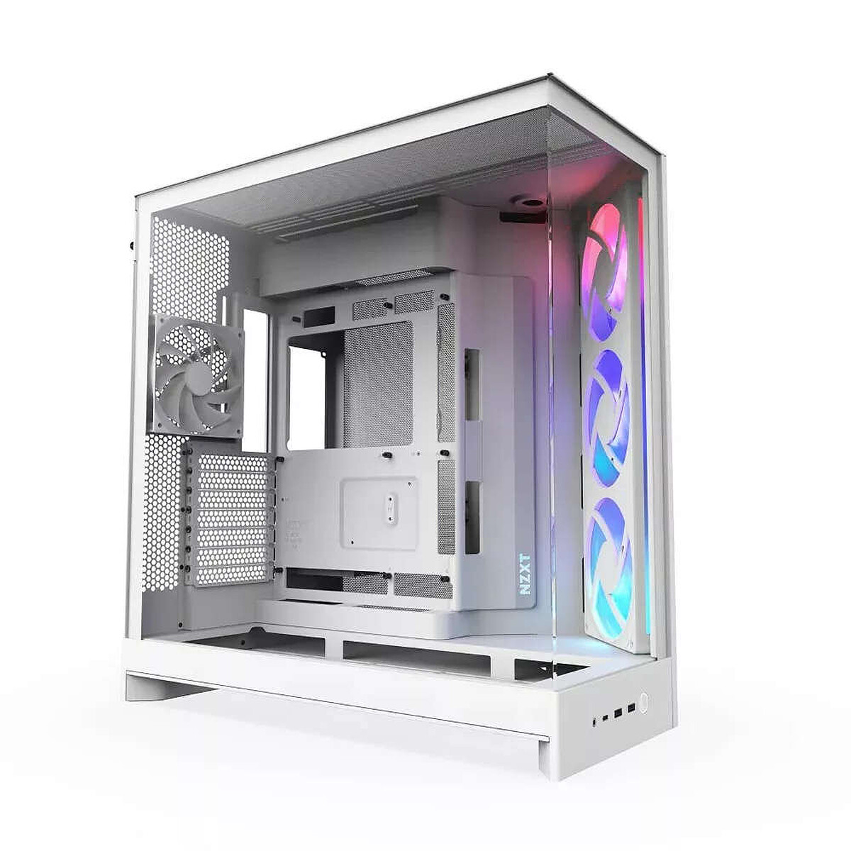 Boitier moyen tour NZXT H9 Flow RGB Ventilateurs RGB inclus CM H92FW R1