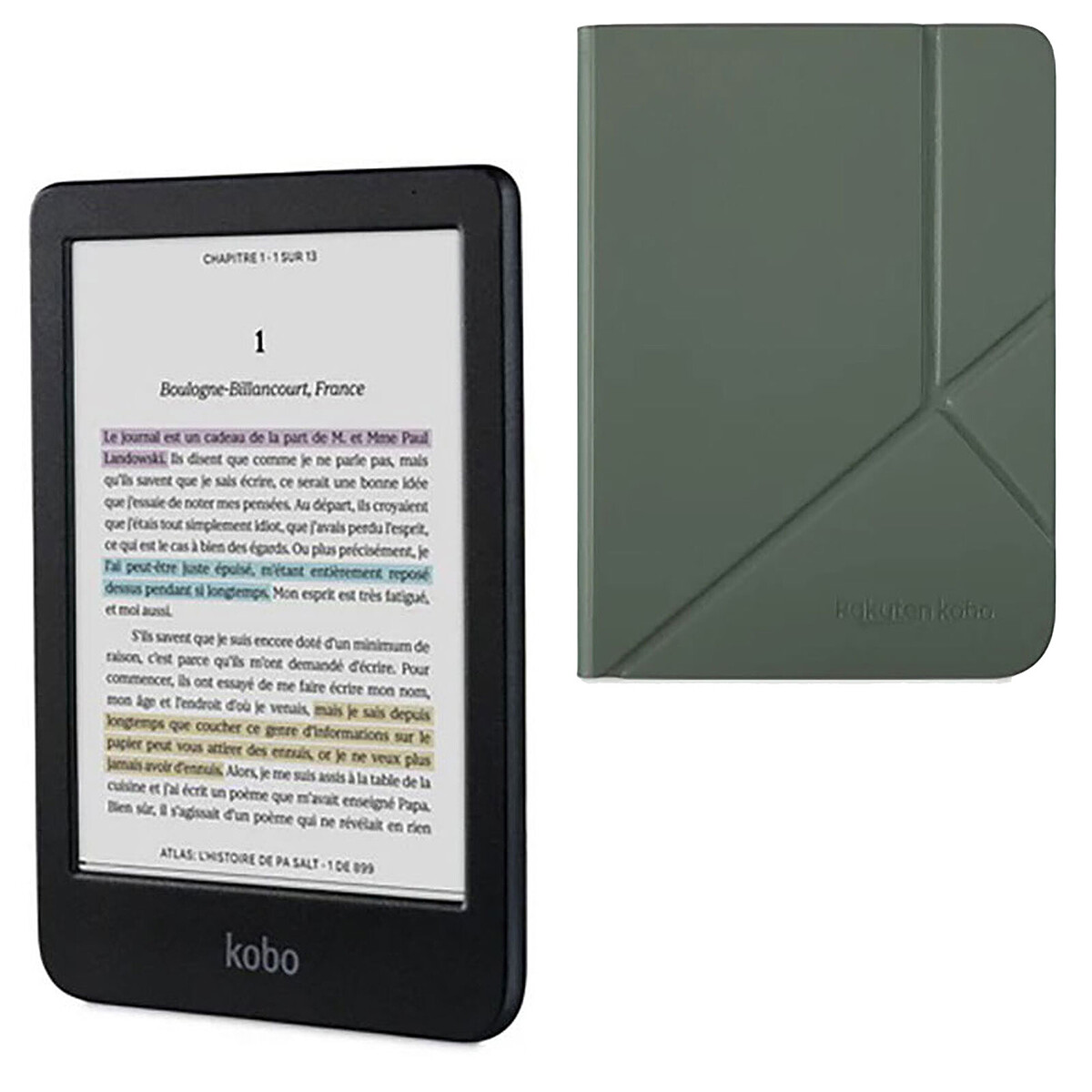 Kobo Clara Colour + SleepCover - vue 3