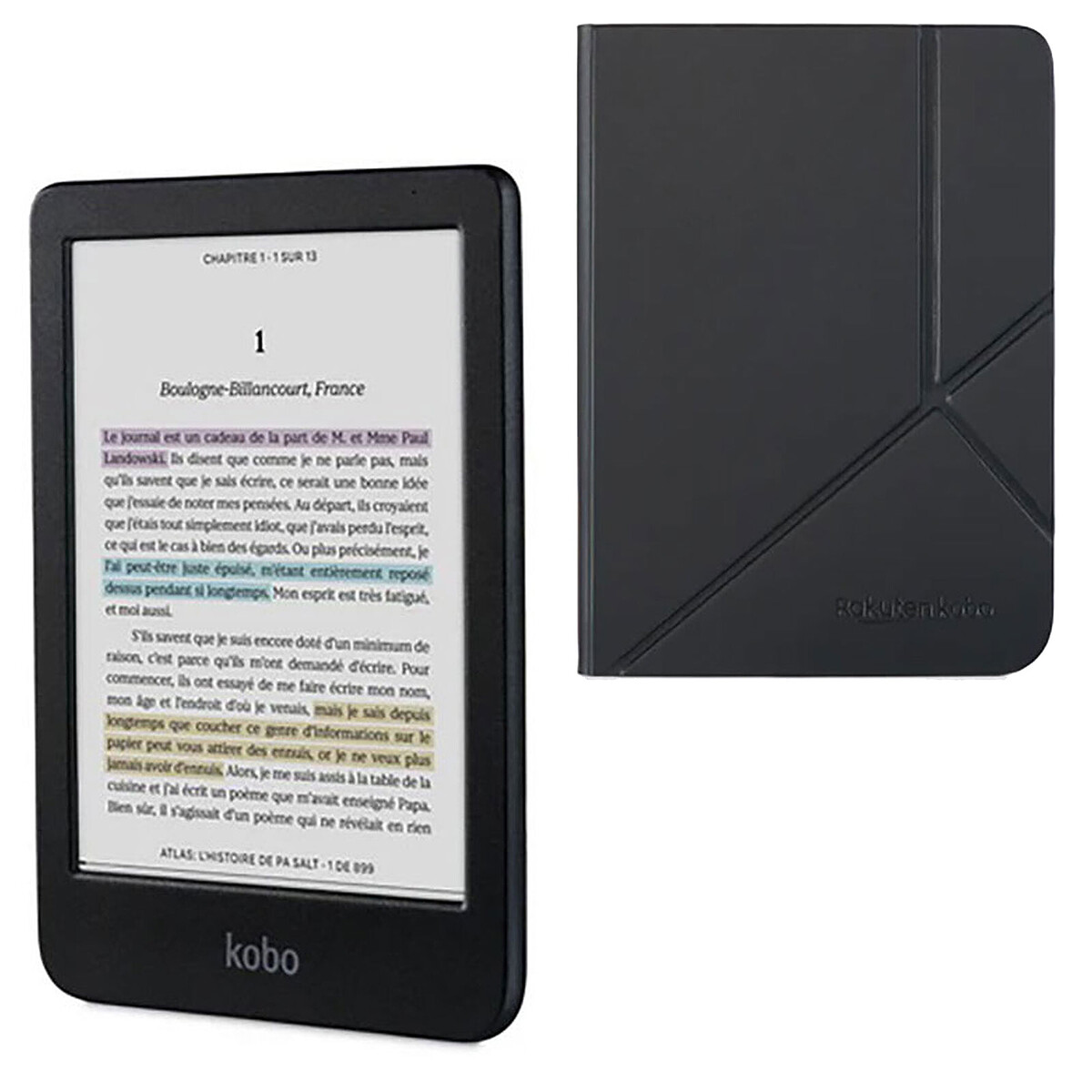 Kobo Clara Colour + SleepCover - vue 2