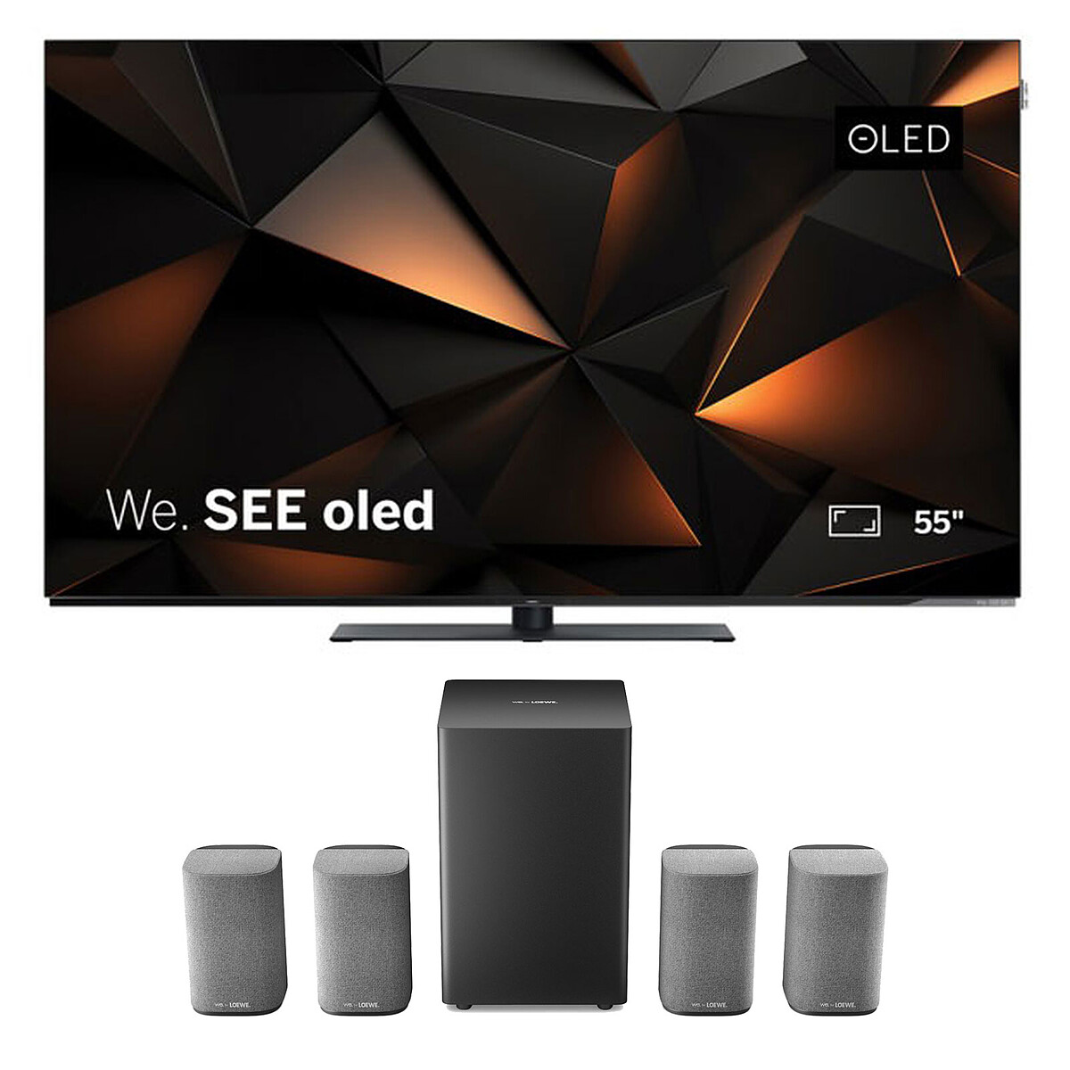 Loewe We. SEE 55 oled + Loewe We. BOOST - Loewe