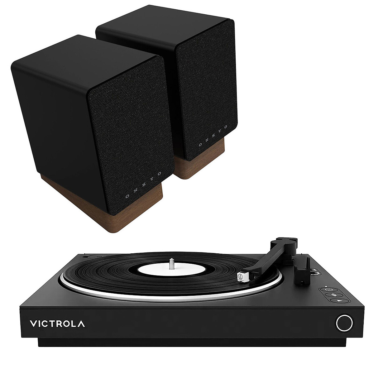 Onkyo GX 10DB + Victrola Automatic VPT 800 BLK - vue 2