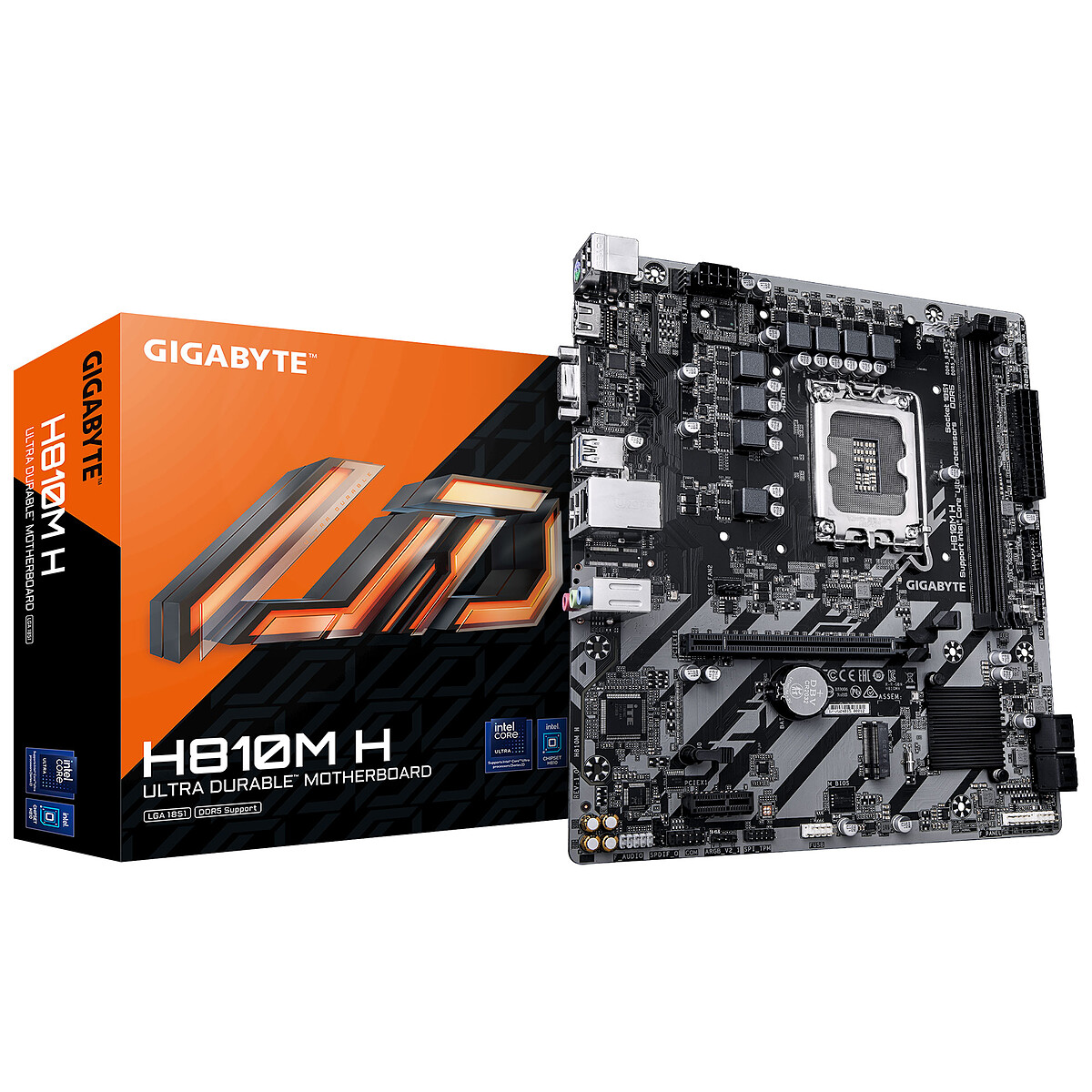 Placa Base Gigabyte H810M H Socket 1851 Micro ATX - vue 5