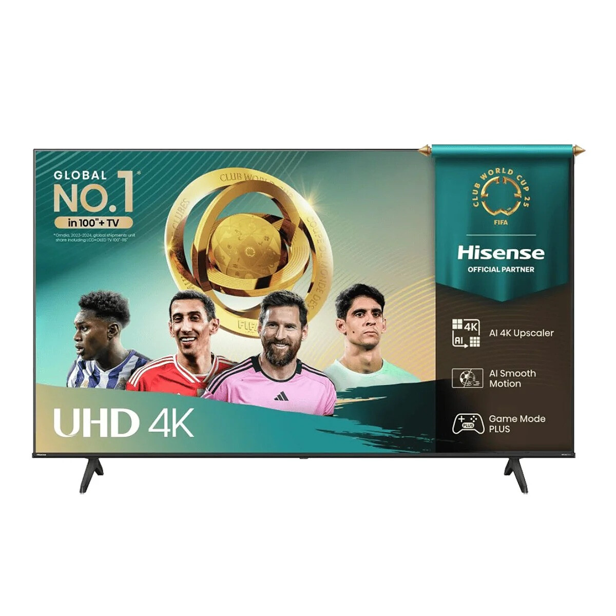 TV LED Hisense 4K UHD 75A6Q 189 cm 2025 - vue 4