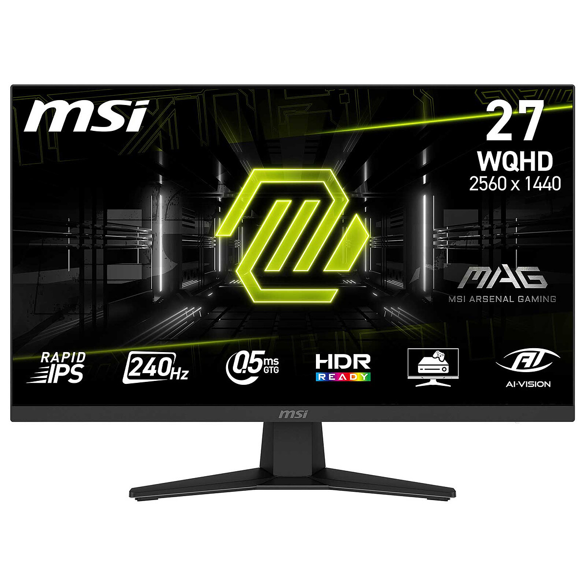 MSI MAG 274QF X24 écran plat de PC 68 6 cm 27 2560 x 1440 pixels Wide Quad HD LCD Neuf - vue 7