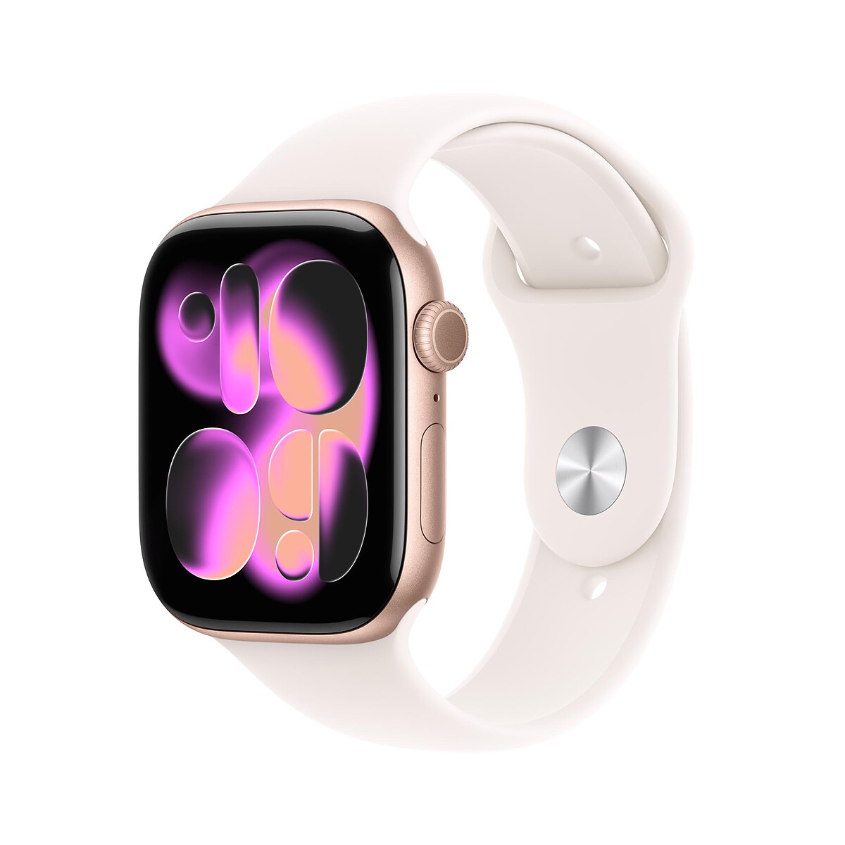 Apple Watch Series 11 GPS + Cellular 46 mm Aluminium Or rose Bracelet Sport Rose M/L Apple Watch Series 11 GPS + Cellular 46 mm Aluminium Or rose Bracelet Sport Rose M/L